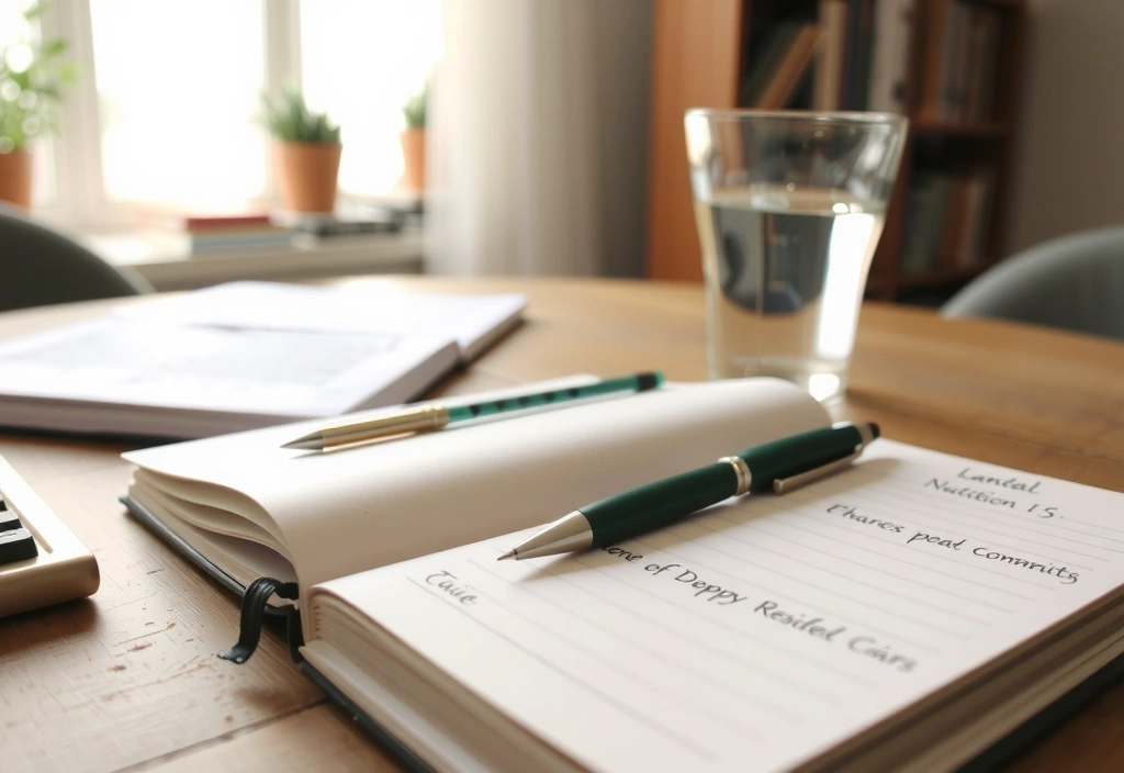 Mitybos specialisto užrašų knygelė